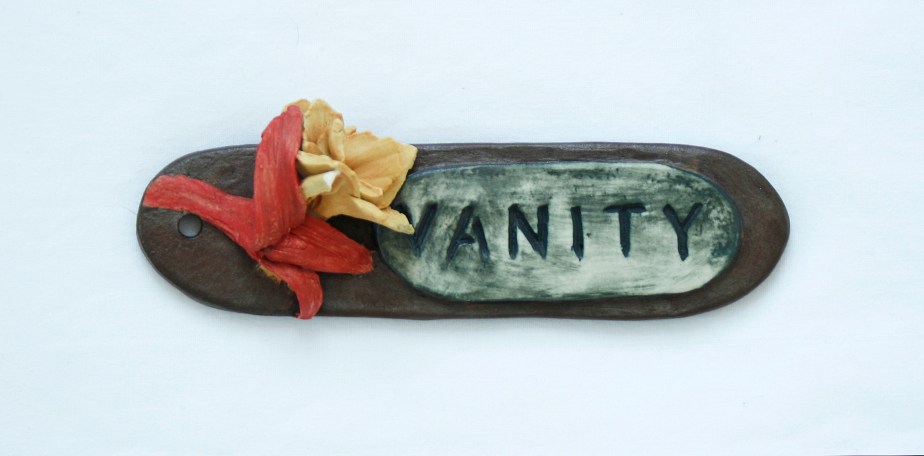 Vanity_IMOC. Hand sculpted ceramic. 5%22x1.25%22x1%22
